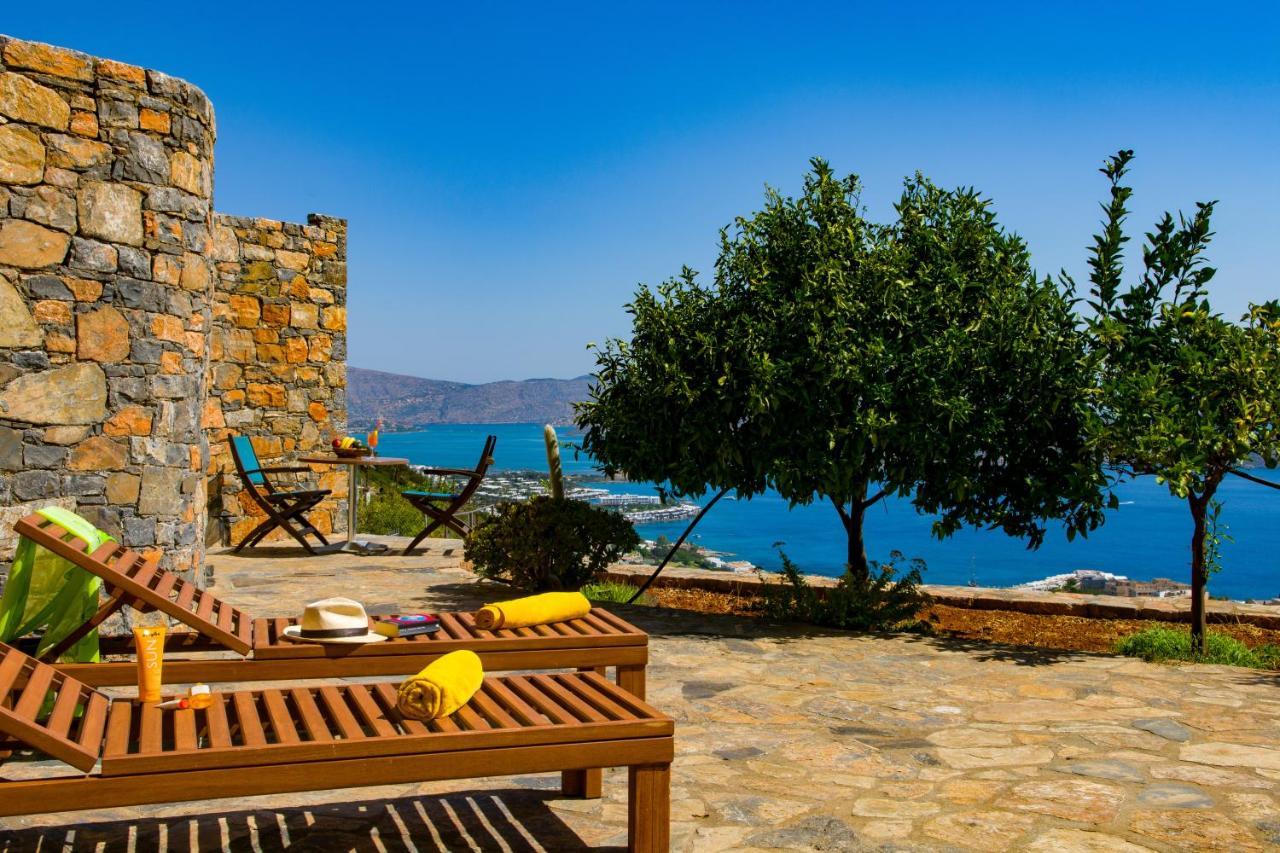 Athina Stunning Elounda View Apartment Exterior foto